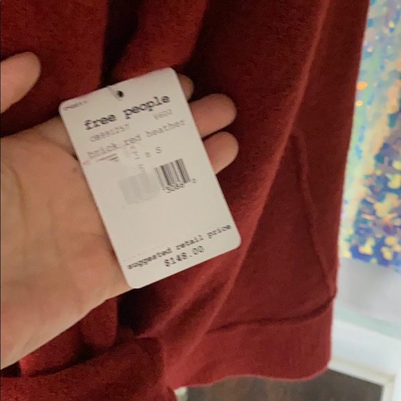 •NWT FREE PEOPLE OVERSIZED CARDI• - Picture 6 of 7